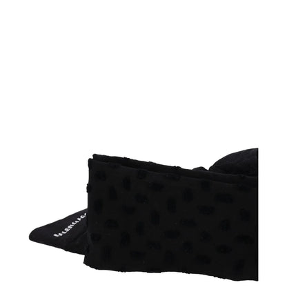 BALENCIAGA Womens Womens Tights Nylon Knitted Black Opaque Size L RRP 250 — View 7