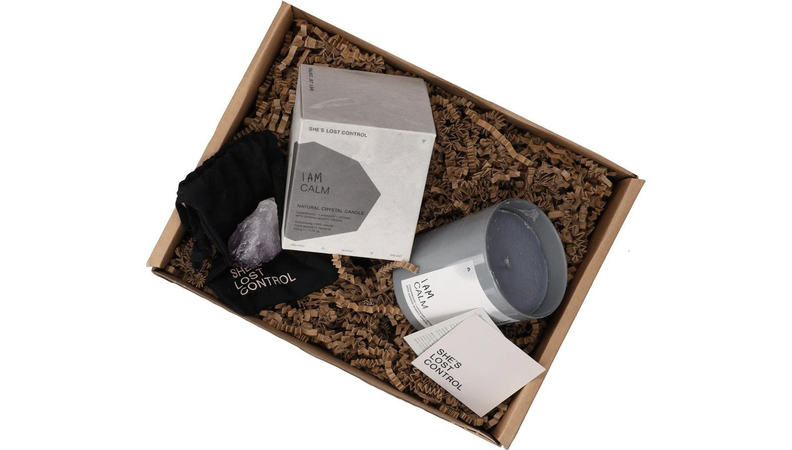 She's Lost Control New Mama Gift Set Candle Scent Quartz Stone OS RRP 195 — View 2