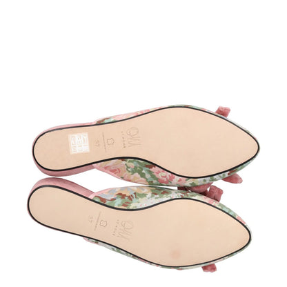 OLIVIA MORRIS Womens Flat Slip On Shoes Closed Toe Green Synthetic UK 4 RRP 185 — View 8