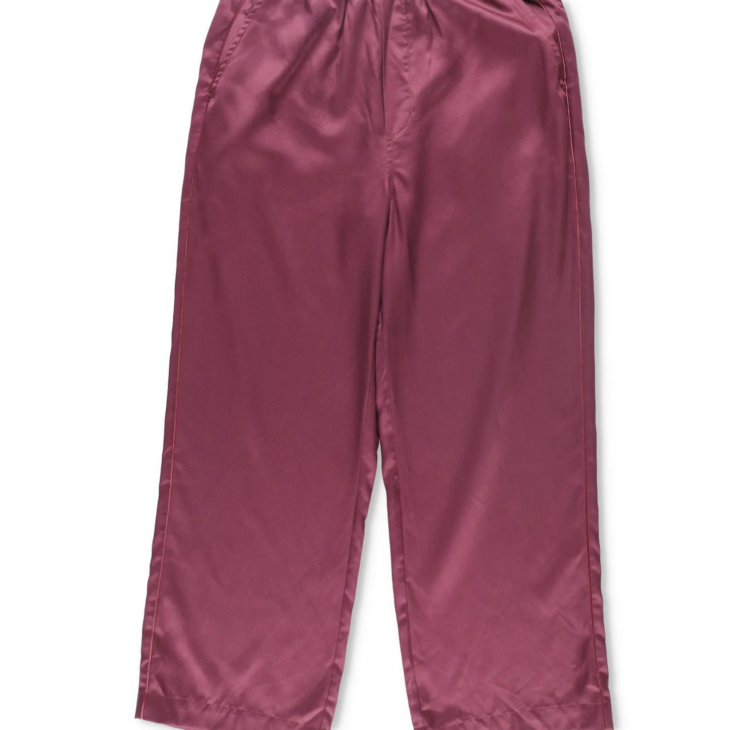 CDLP Mens Joggers Purple Lyocell Satin Straight Leg Slash Pocket Size 50 RRP 170 — View 3