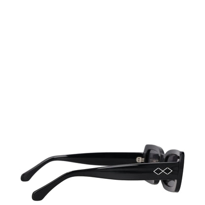 KAREN WAZEN Womens Square Sunglasses Black Acrylic Tinted Lens OS RRP 200 — View 6