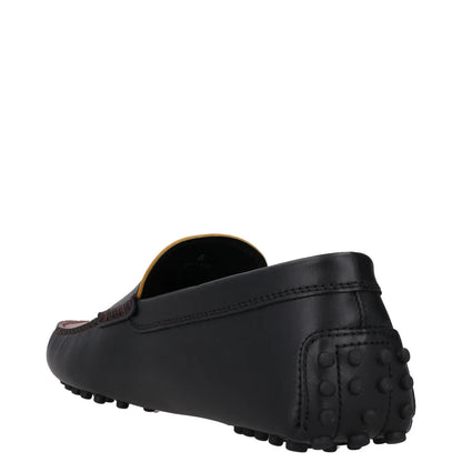 MONCLER GENIUS X PALM Mens Gommino Loafers Brown Casual Slip On UK 8 RRP 505 — View 5