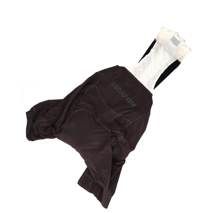PAS NORMAL STUDIOS Mens Escapism Light Bibs Dark Red Shorts Strap L RRP 270 — View 4