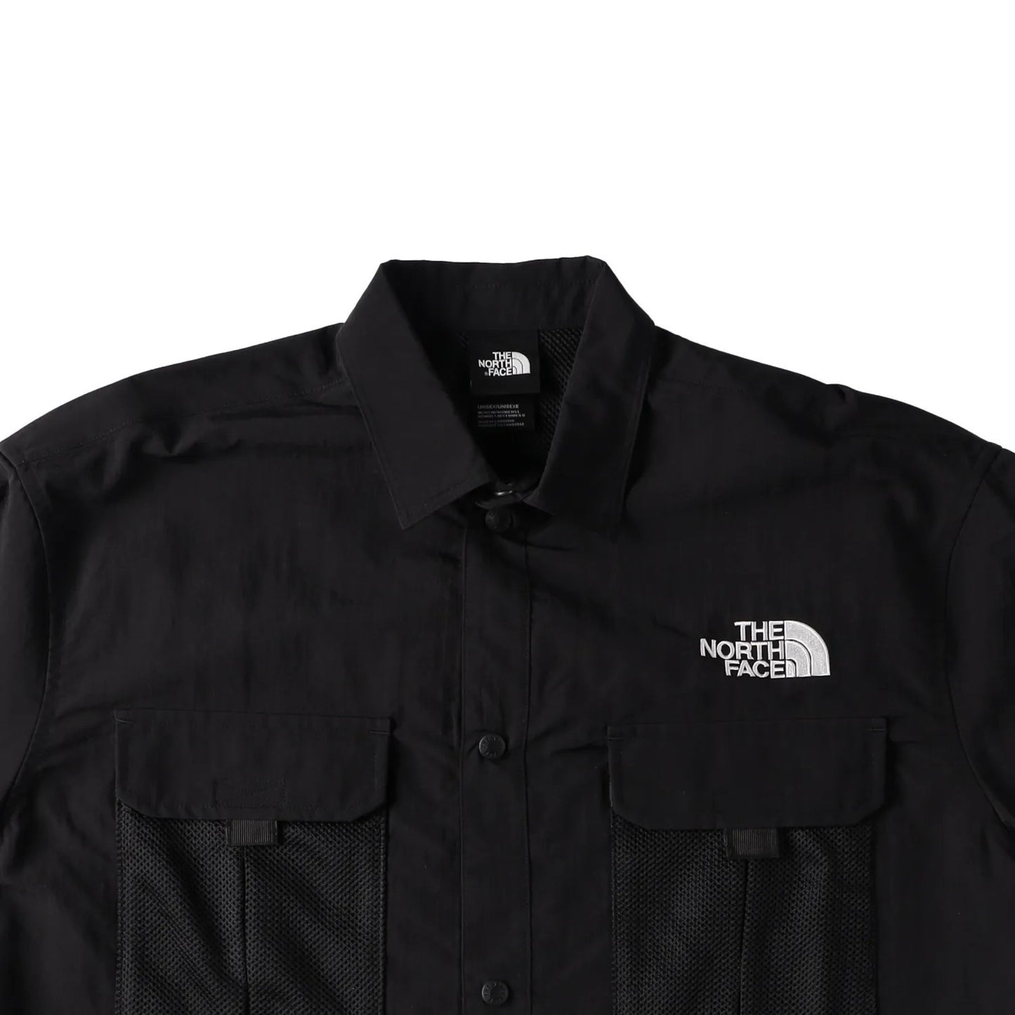 THE NORTH FACE Unisex Adults Nse Summer Shirt Black Collared Size M RRP 100 — View 3
