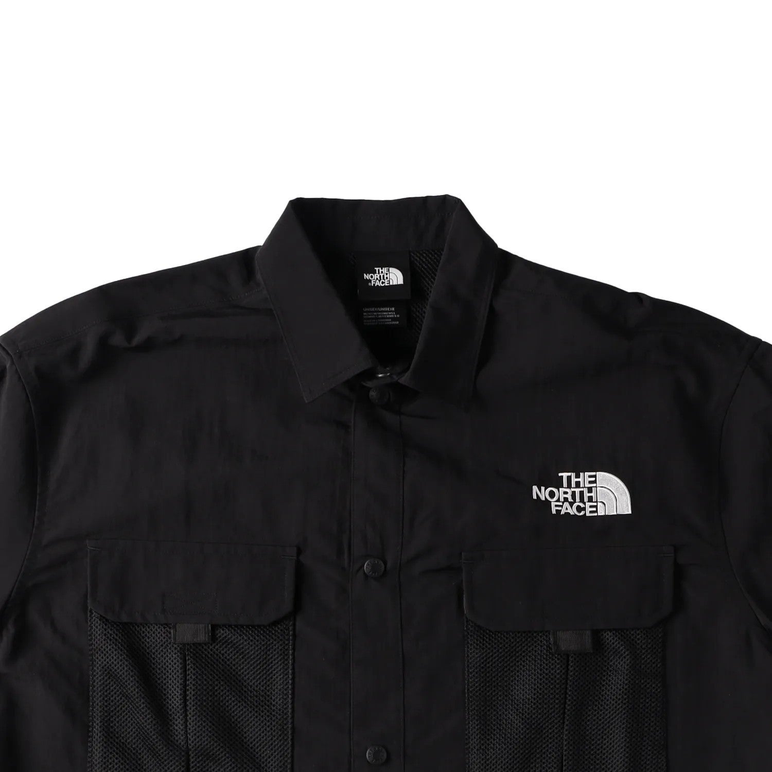 THE NORTH FACE Unisex Adults Nse Summer Shirt Black Collared Size M RRP 100 — View 3