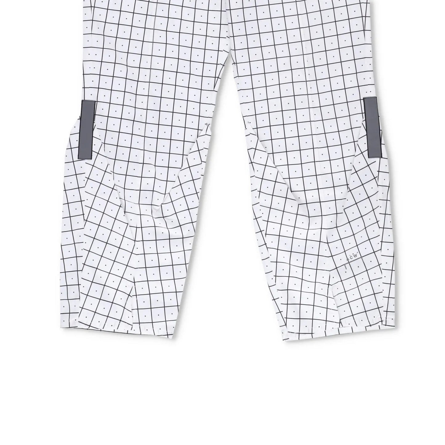A-COLD-WALL Womens Jogger Trousers White Polyester Geometric Design M RRP 300 — View 4