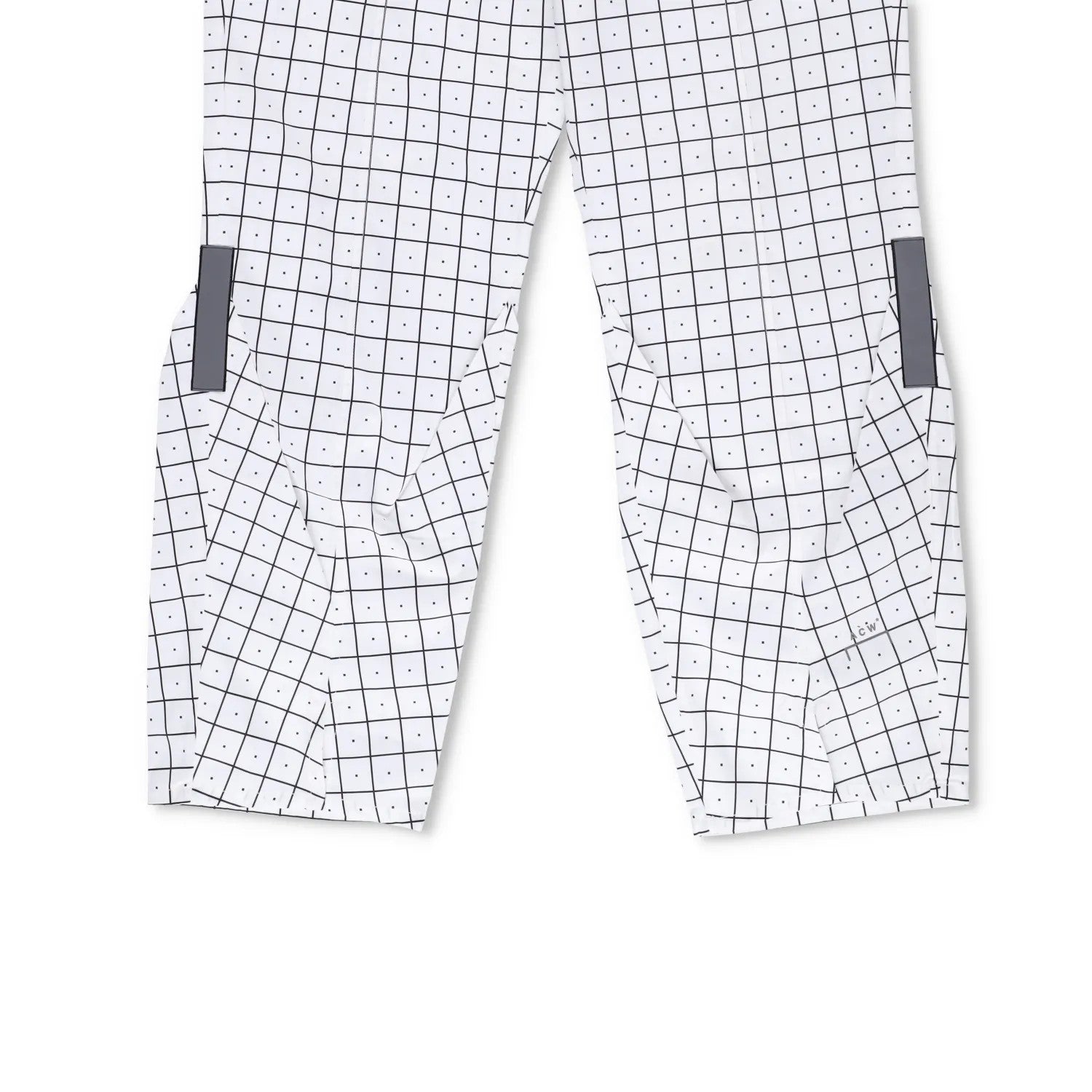 A-COLD-WALL Womens Jogger Trousers White Polyester Geometric Design M RRP 300 — View 4