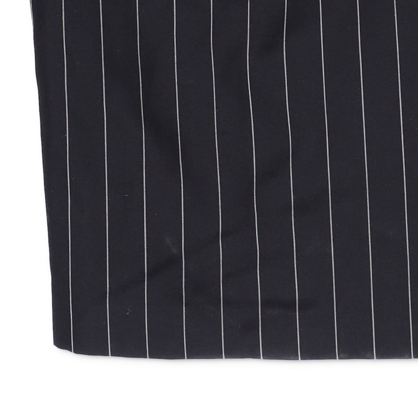 JUUN-J Unisex Striped Pinstripe Long Coat Wool Size 36 RRP1200 — View 7