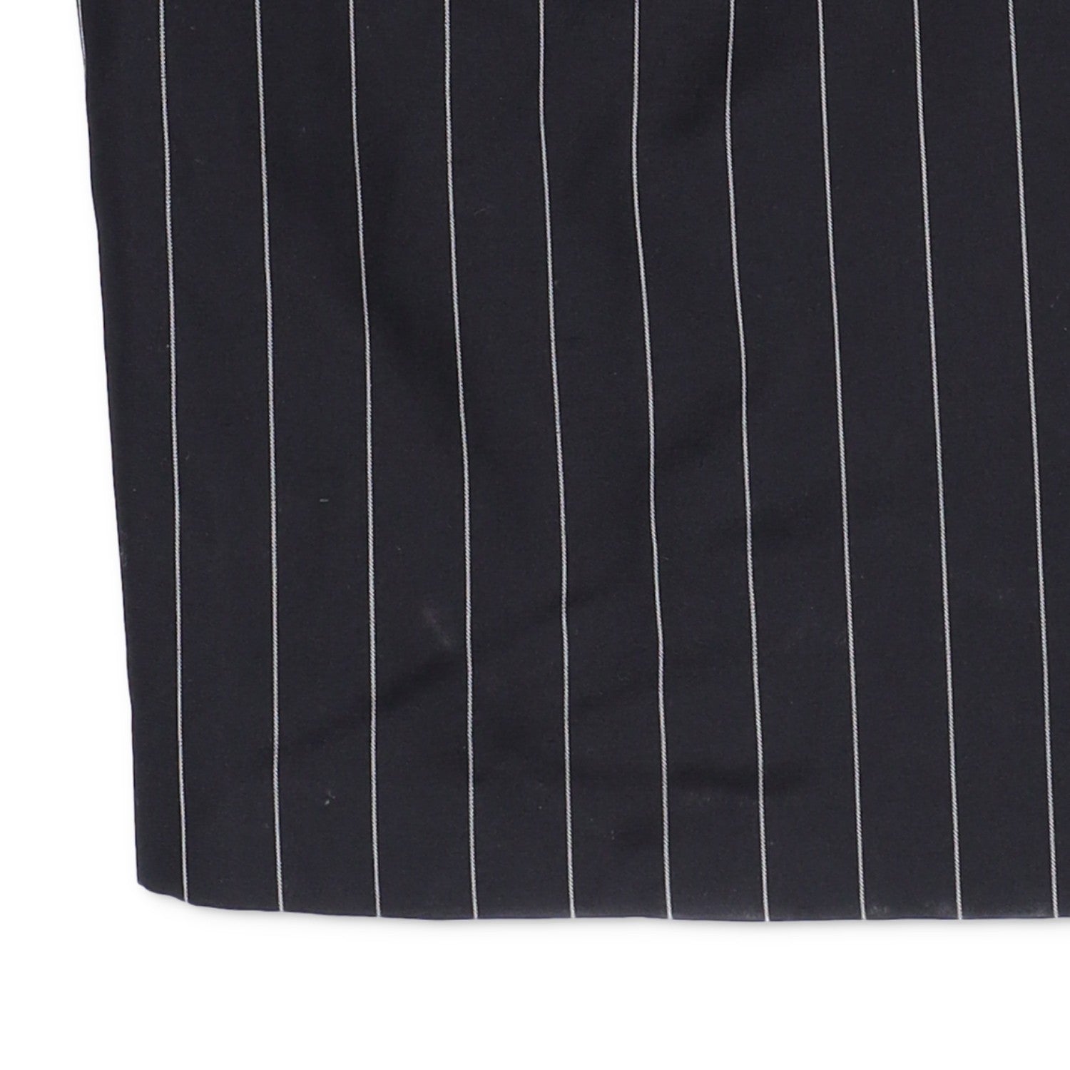 JUUN-J Unisex Striped Pinstripe Long Coat Wool Size 36 RRP1200 — View 7