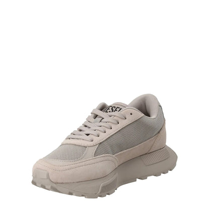 DIESEL WomensTyche Runner SuedeFabric Low Tops Lace Up Grey EU 36 RRP 180 — View 4