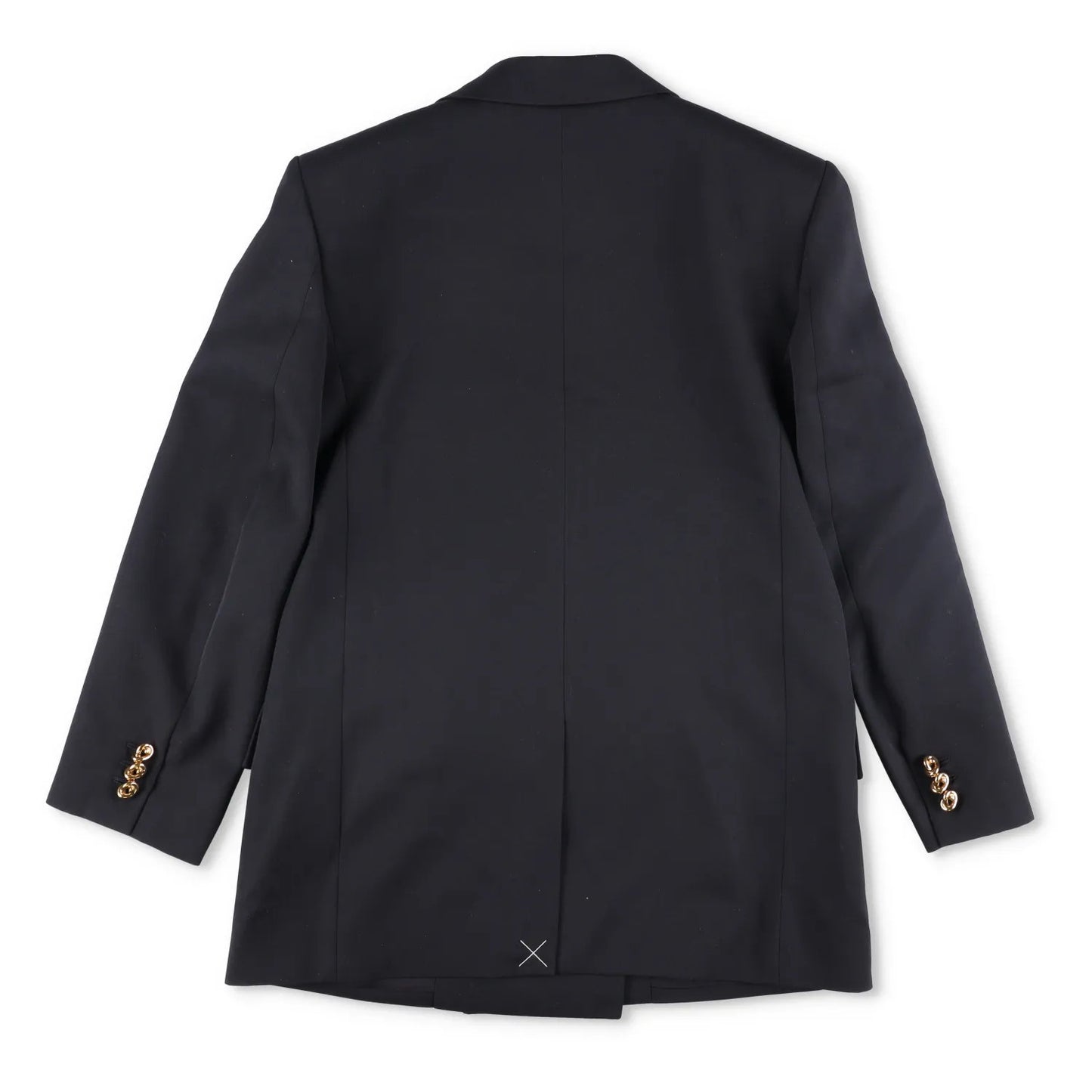BOTTEGA VENETA Womens Blazer Jacket Long Sleeve Double Breasted Black 42 RRP2060 — View 9