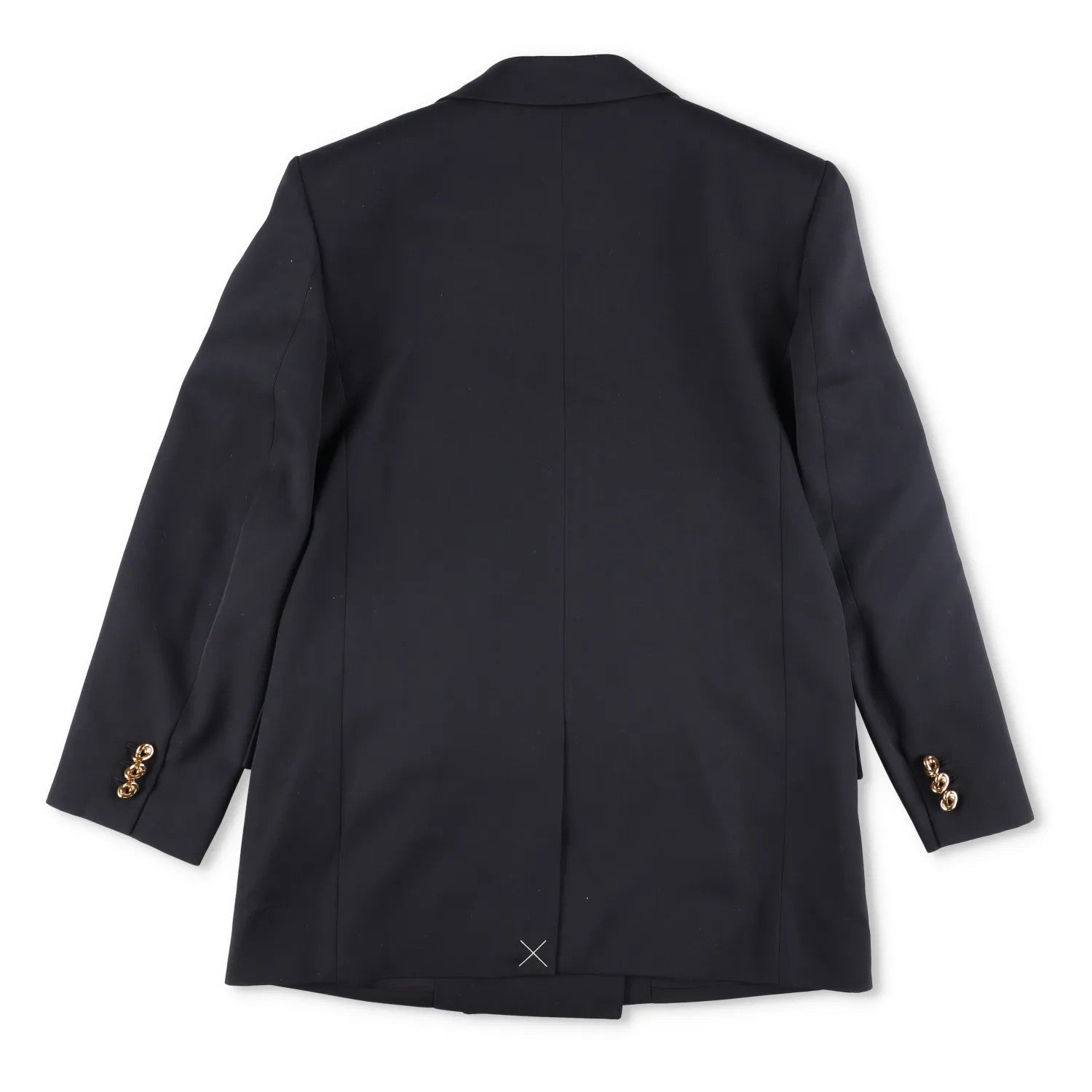 BOTTEGA VENETA Womens Blazer Jacket Long Sleeve Double Breasted Black 42 RRP2060 — View 9