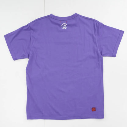 Clot Mens Obey Your Master T-Shirt Purple Cotton Graphic Crew Neck S RRP 75 — View 6