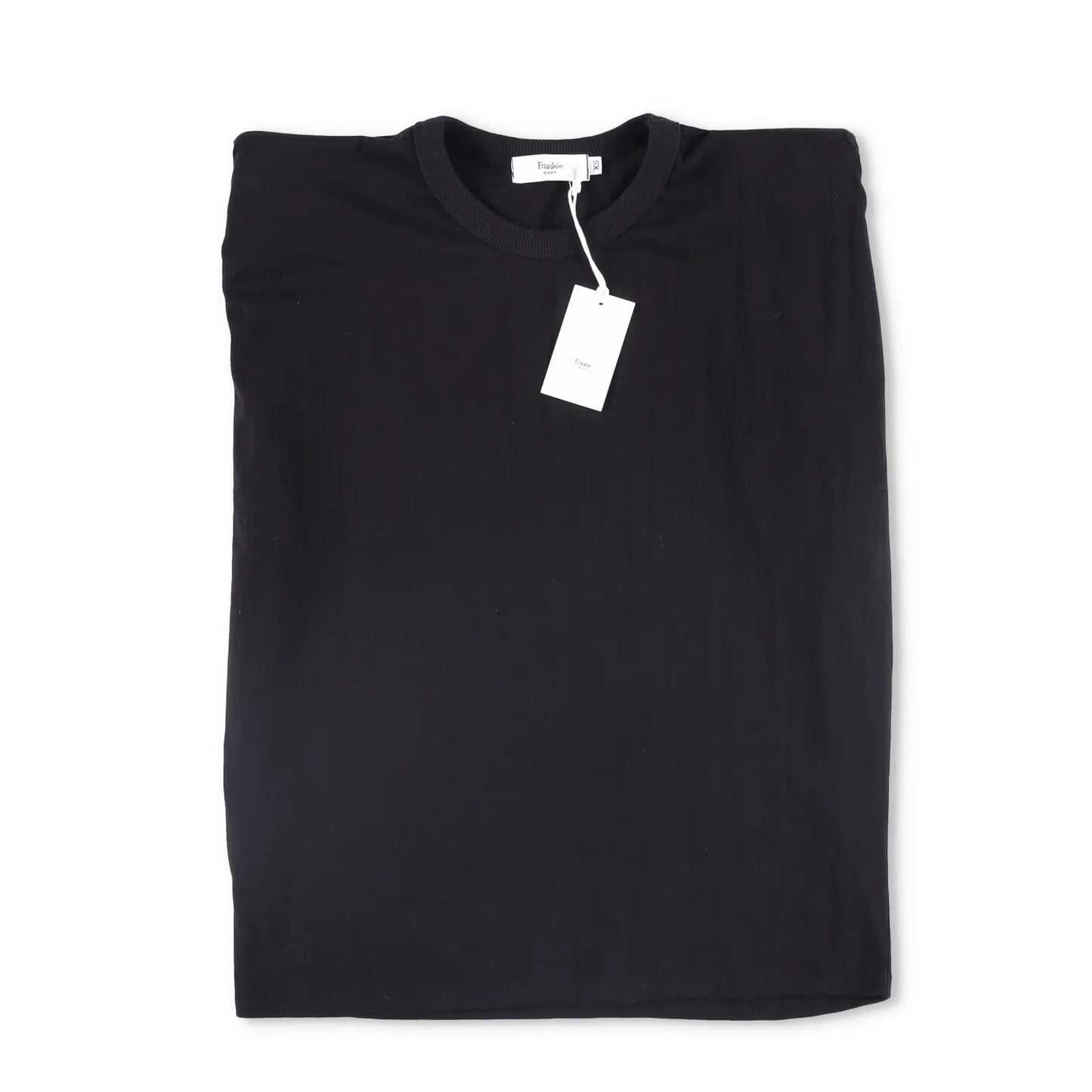 FRANKIE SHOP Womens Top Cotton Black Sleeveless Crew Neck Size XS RRP 125 — View 5