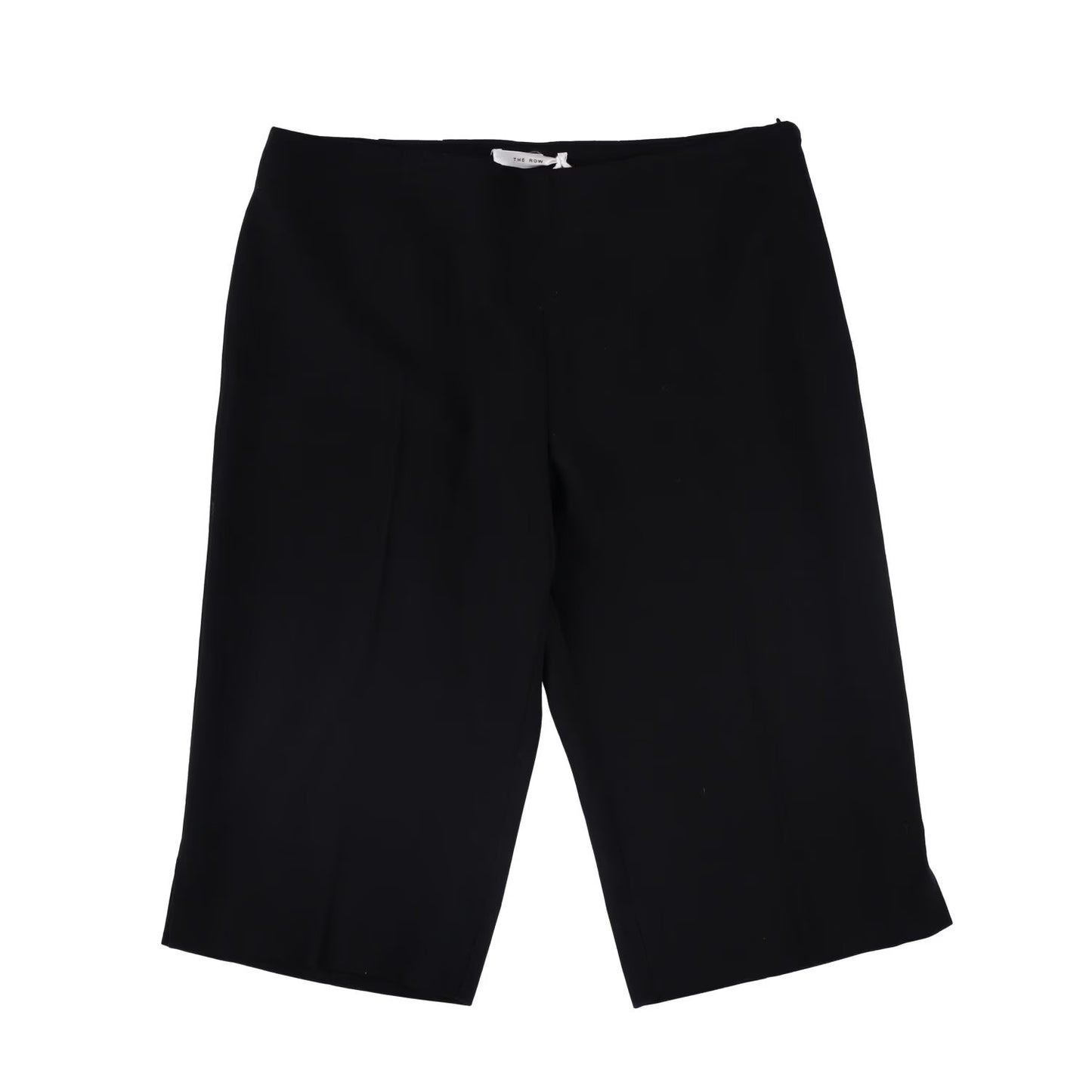 THE ROW Womens Juna Shorts Tailored Black Zip Closure Size 2 RRP 828.6