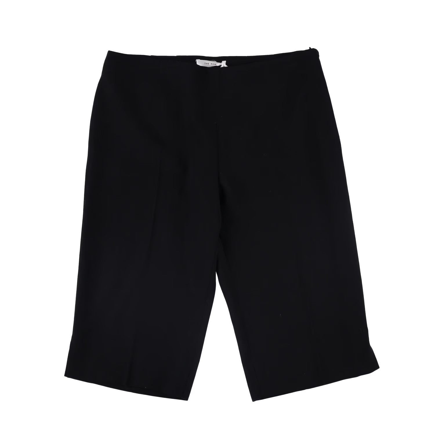 THE ROW Womens Juna Shorts Tailored Black Zip Closure Size 2 RRP 828.6