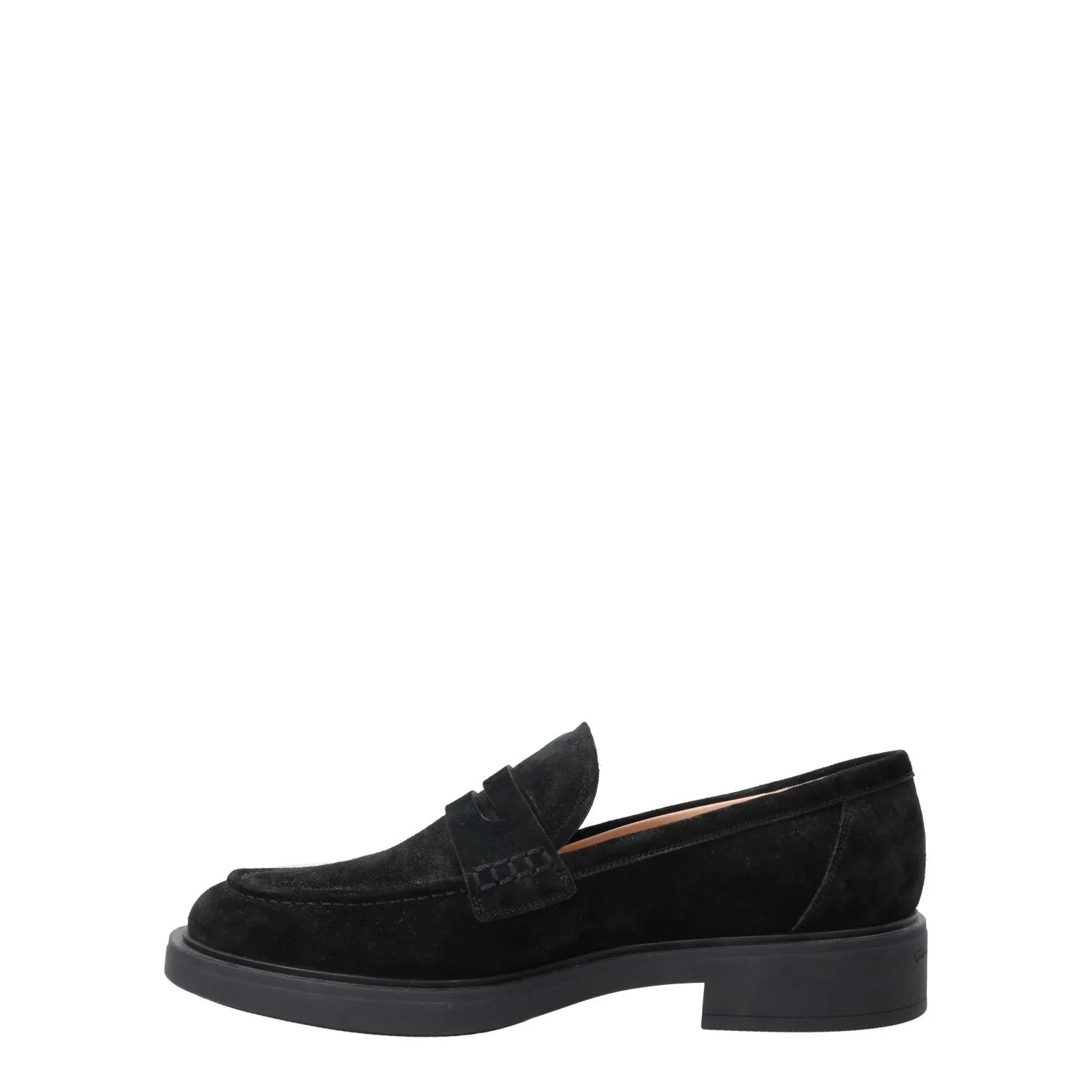 GIANVITO ROSSI Womens Harris Velour Velvet Casual Loafers Black EU 36 RRP 710 — View 4