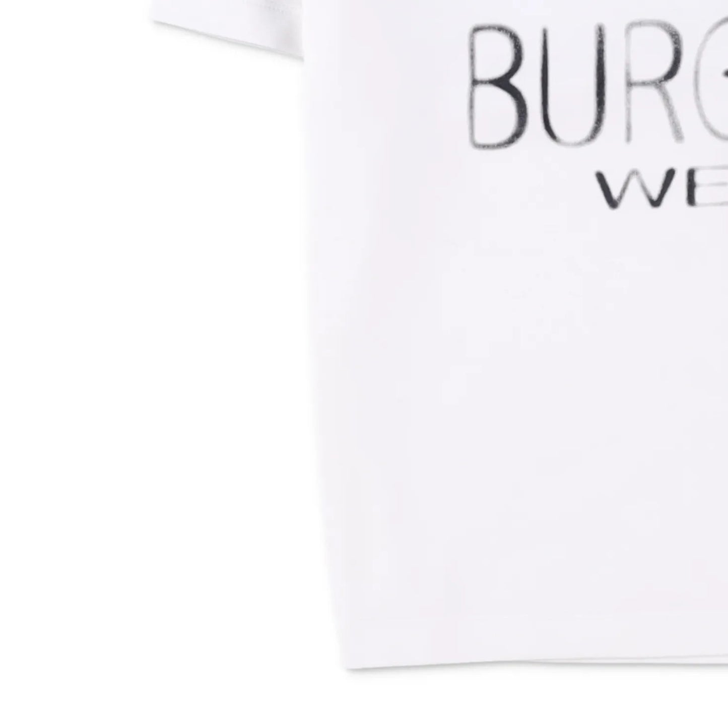 MOWALOLA Womens T-Shirt Short Sleeve Crew Neck Thin Burglar Wear White S RRP 135 — View 4