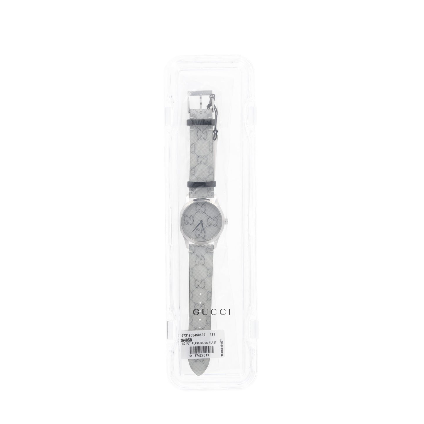 GUCCI G-Timeless watch, 38mm Unisex Transparent YA1264058 RRP710 — View 4