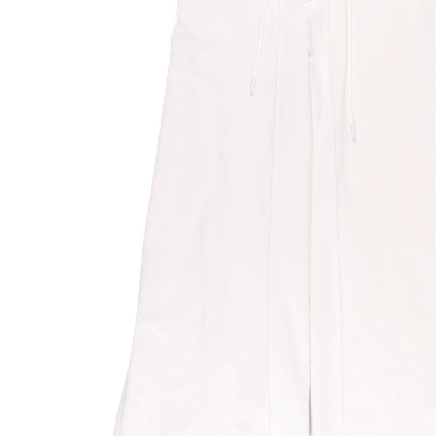 BETTTER Womens Upside Down Pants Beige High Rise Cotton Trousers Size S RRP 1660 — View 2