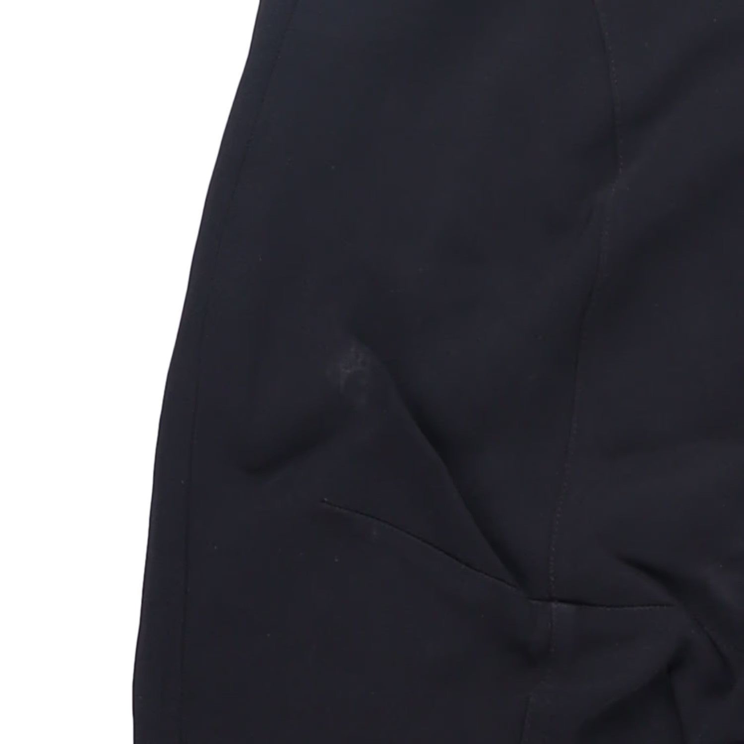 MUGLER Womens Trousers Flared Leg with Front Slits Black Size 36 RRP 770 — View 11