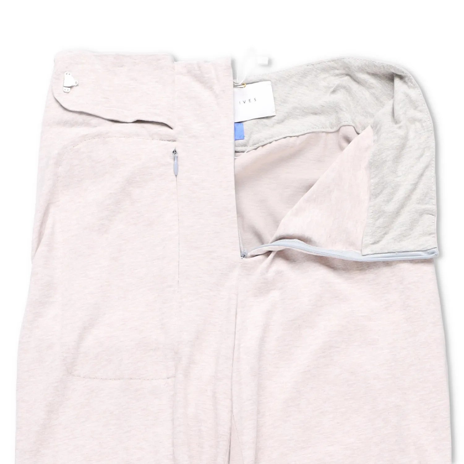 CONNER IVES Womens Flared Joggers Mixed Vintage Fibre White Logo Size M RRP 250 — View 7