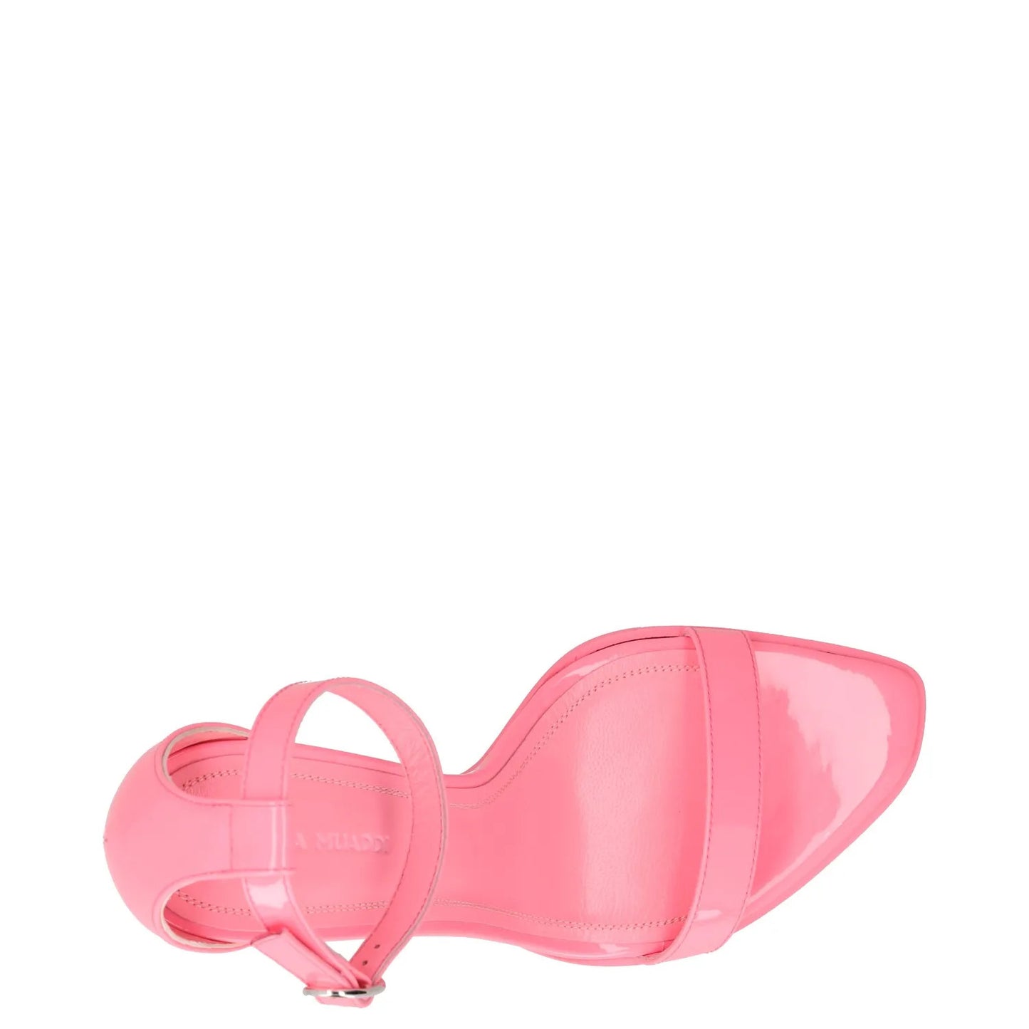 AMINA MUADDI Womens Strappy Heels Pink Leather Stiletto Open Toe UK 4.5 RRP 600 — View 7