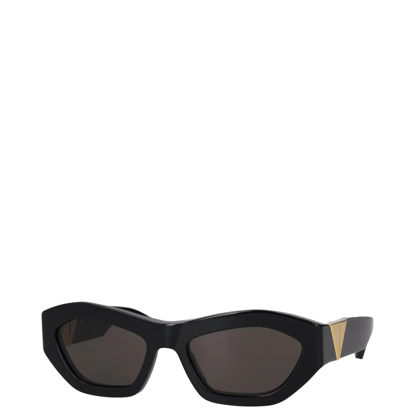 BOTTEGA VENETA Womens Sunglasses Geometric Black Acrylic Tinted Lenses OS RRP385 — View 2