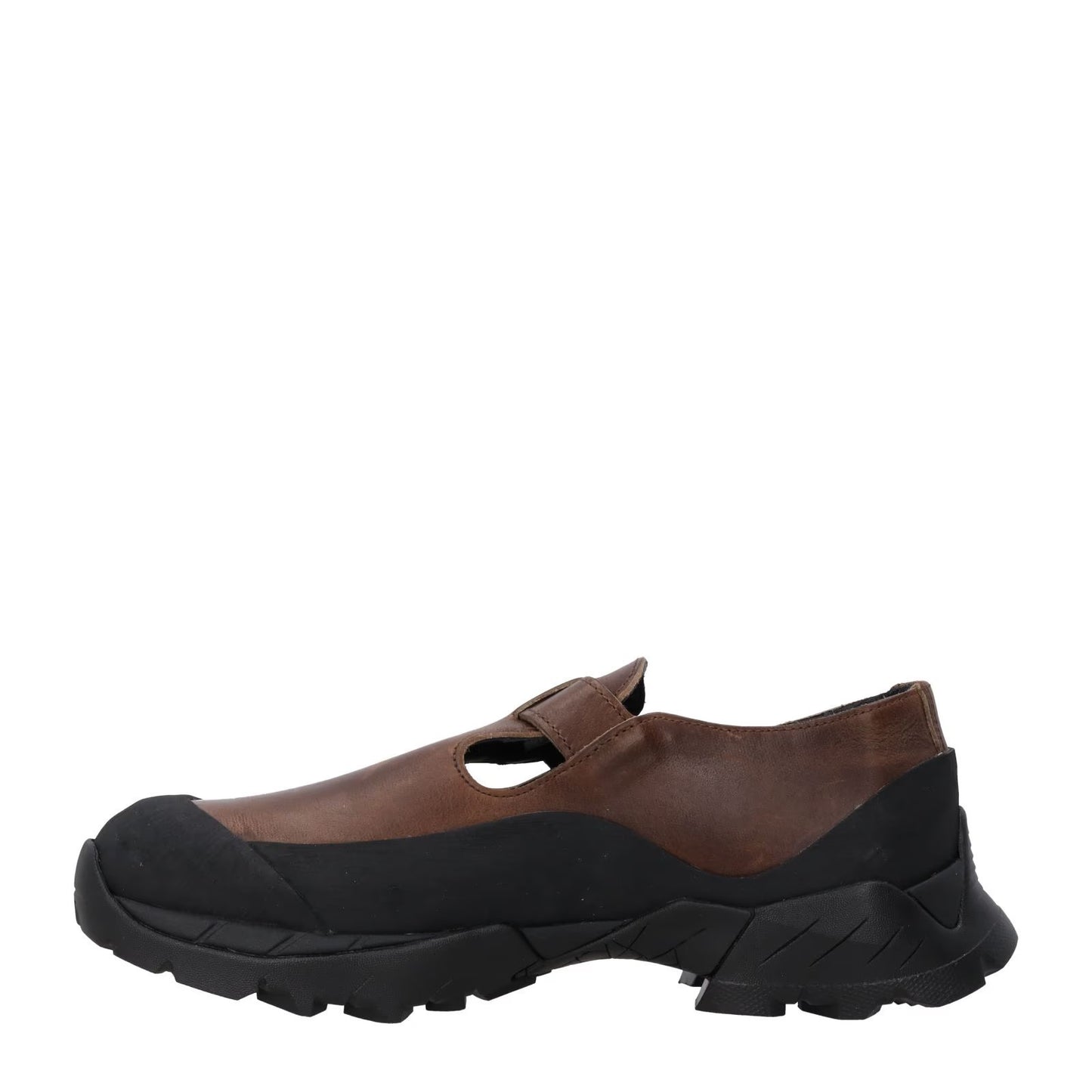 ROA HIKING Mens Mary Jane Brown Leather Sneaker Hook Loop Low Top UK 10 RRP 435 — View 4