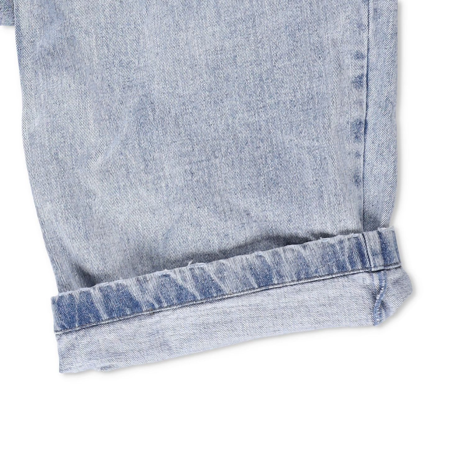 WE11 DONE Womens Sky Wire Detail Denim Pants Relaxed Fit High Rise Blue M RRP795 — View 8