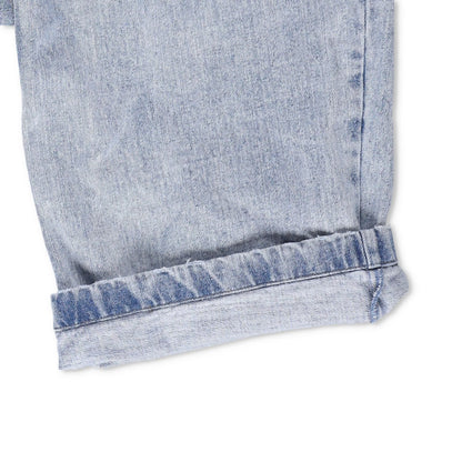 WE11 DONE Womens Sky Wire Detail Denim Pants Relaxed Fit High Rise Blue M RRP795 — View 8