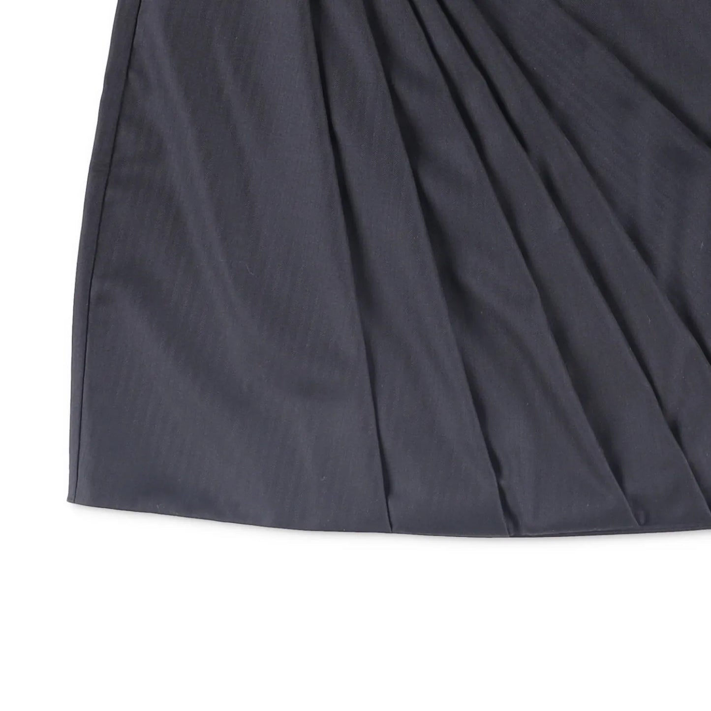 RACIL Women Misha Herringbone Wool High Waisted Mini Draped Skirt Black 3 RRP420 — View 3