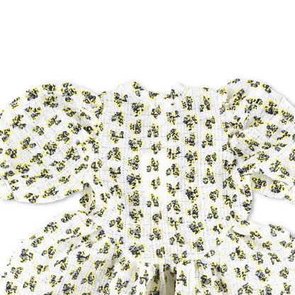 CECILE BAHNSEN Womens Dress 3/4 Puff Sleeves Floral Pattern Size 6 RRP 1735 — View 6