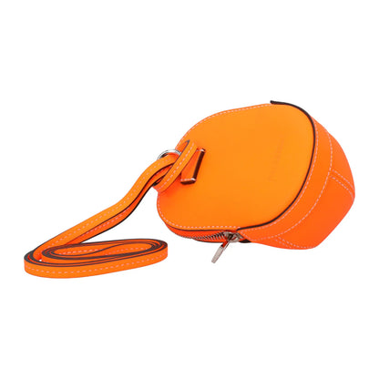 J.W. ANDERSON Womens Nano Cap Crossbody Bag Neon Orange Size S RRP 360 — View 8