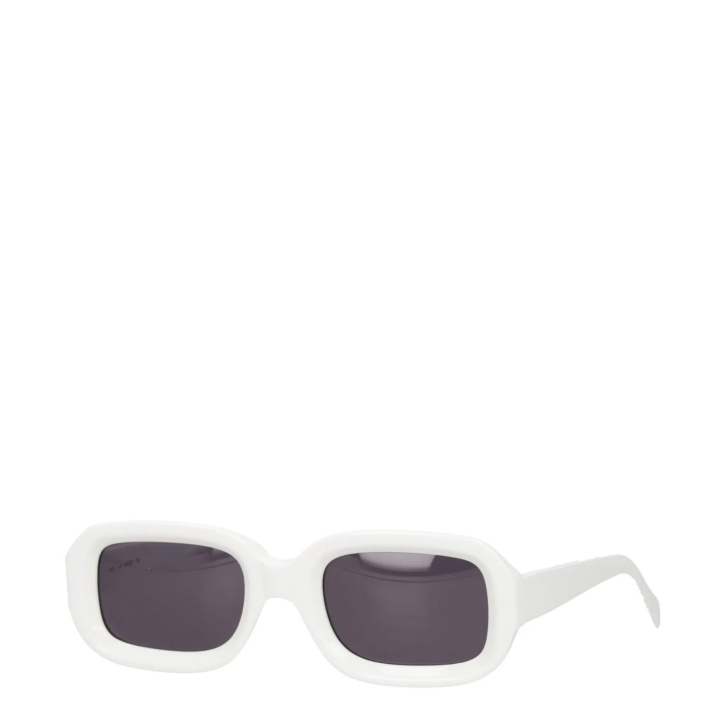 ILLESTEVA Womens Square Sunglasses White Acrylic Frame Dark Lens One Size RRP225 — View 2