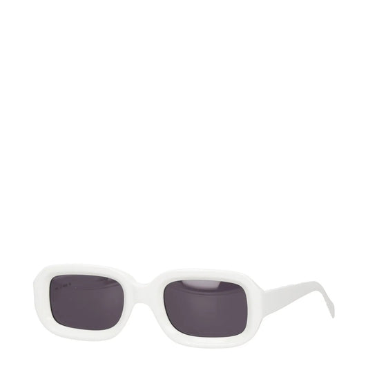 ILLESTEVA Womens Square Sunglasses White Acrylic Frame Dark Lens One Size RRP225 — View 2