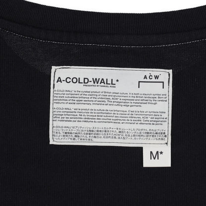 A-COLD-WALL Mens T-Shirt Black Crew Neck Short Sleeve Cotton Size M RRP 150 — View 7