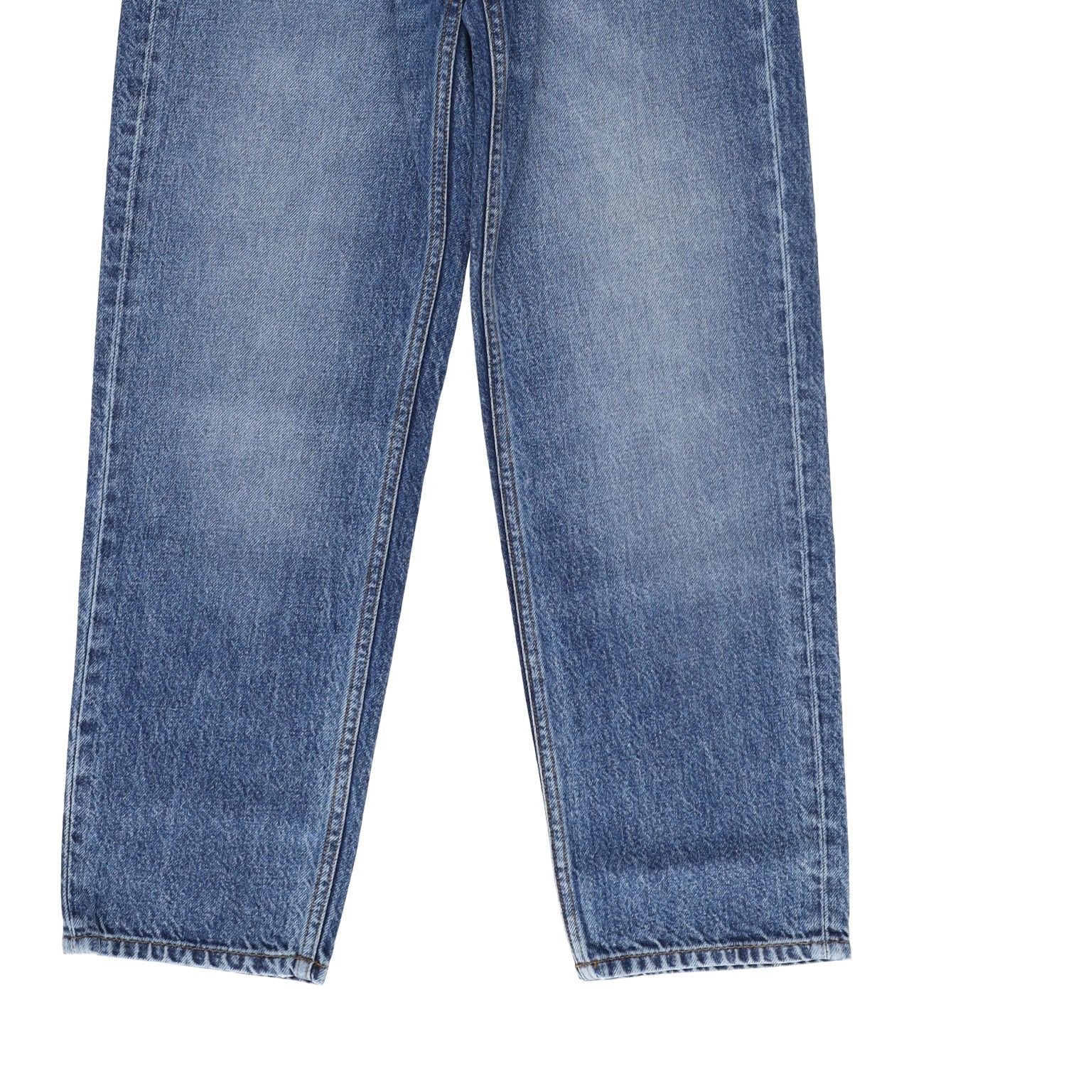 J.W.Anderson Womens Cropped Straight Leg Jeans Blue Denim Size 24 RRP 415 — View 4