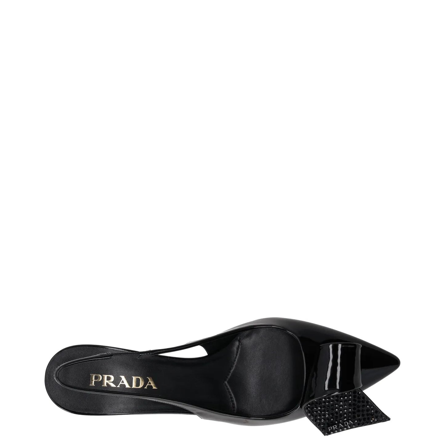 PRADA Womens Modellerie Torchon 55 Mid Heel Point Toe Pumps Black EU 39 RRP 1320 — View 7