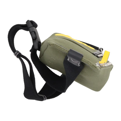 J.W. ANDERSON Unisex Adults Anchor Bum Bag Green Yellow Black Size M RRP 340 — View 7