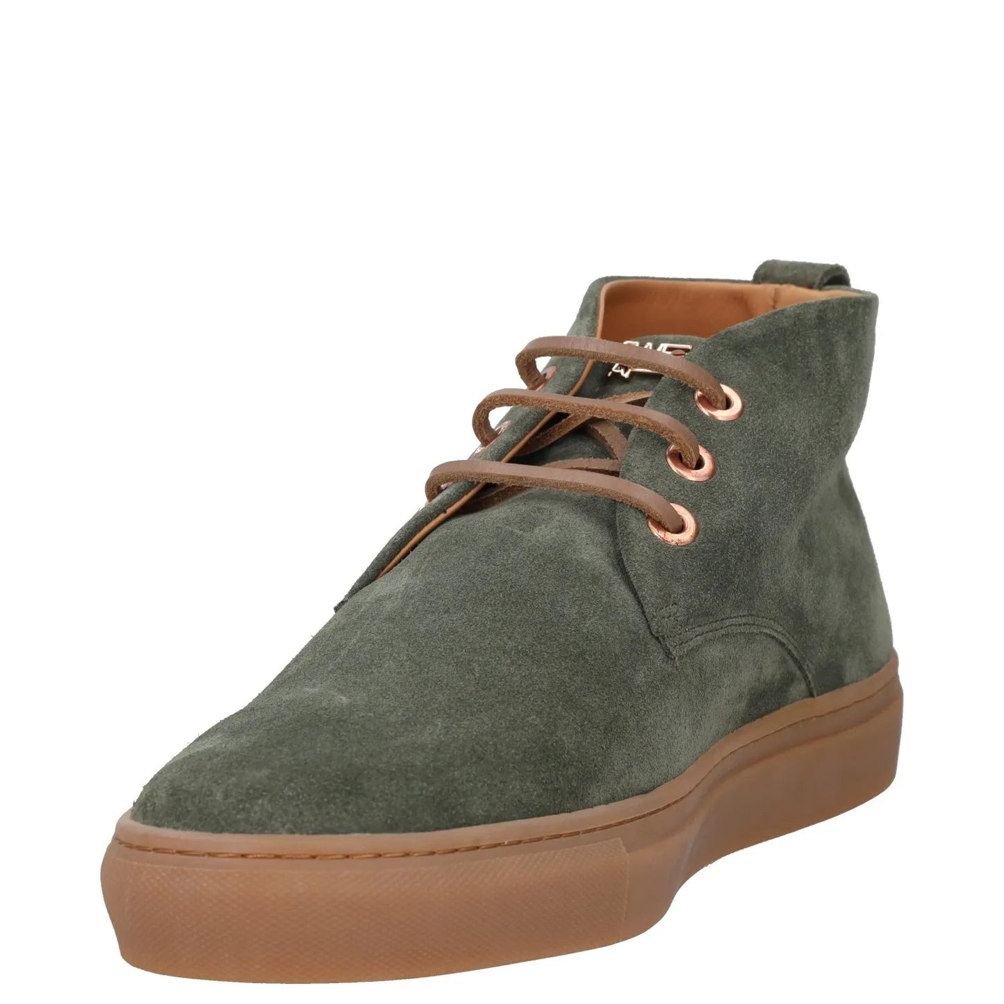 SWEAR Mens Chukka Boot Shoes Green Leather Lace Up Rubber Sole UK 7 RRP 250 — View 3