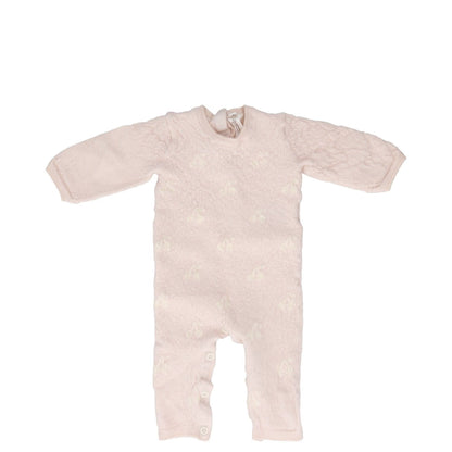 BONPOINT Baby Girl Combinaison Tilouana Romper Pink One-Piece 12 Months RRP 146