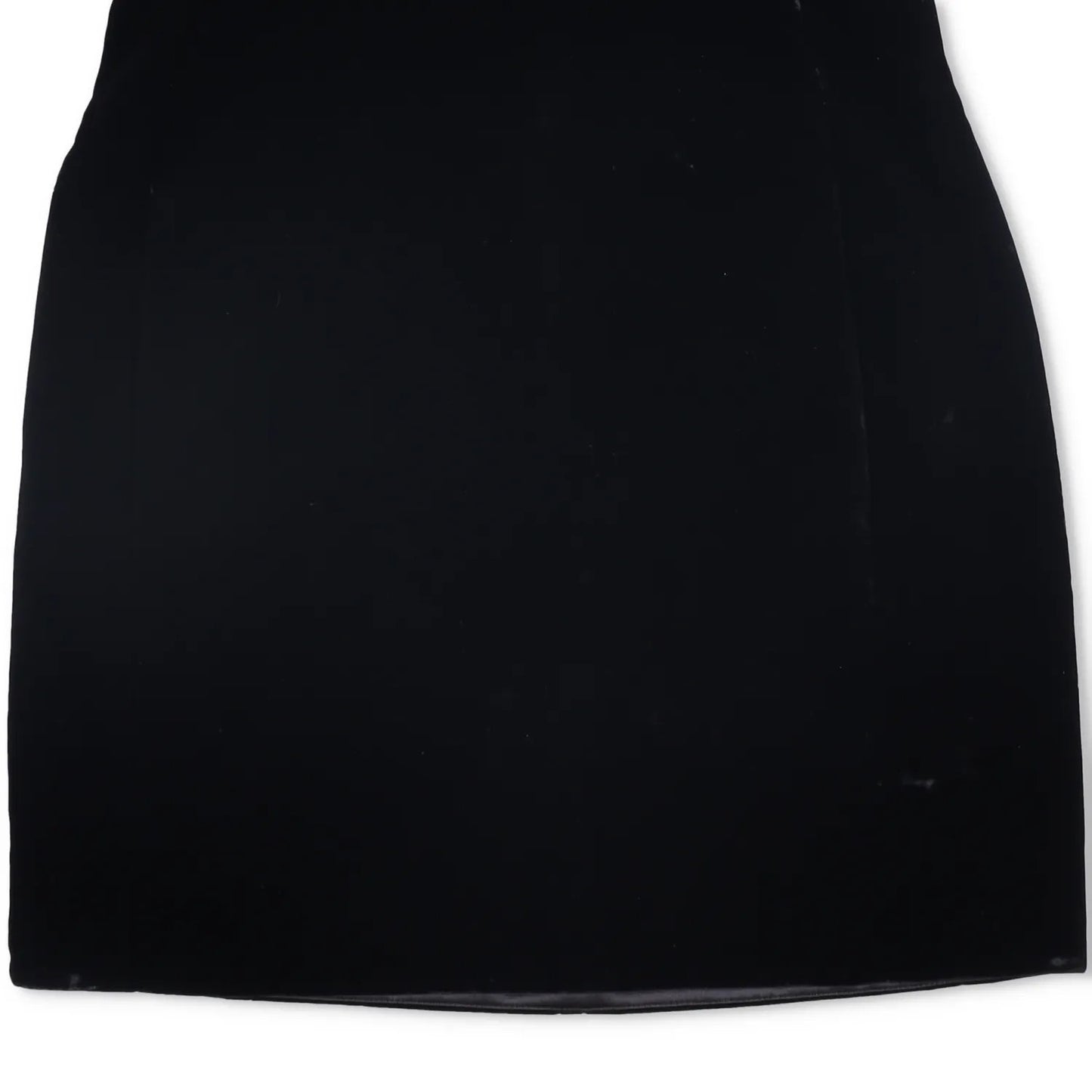 SAINT LAURENT Womens Dress Mini Black Sweetheart Neck Diamante Velvet 34 RRP2840 — View 4