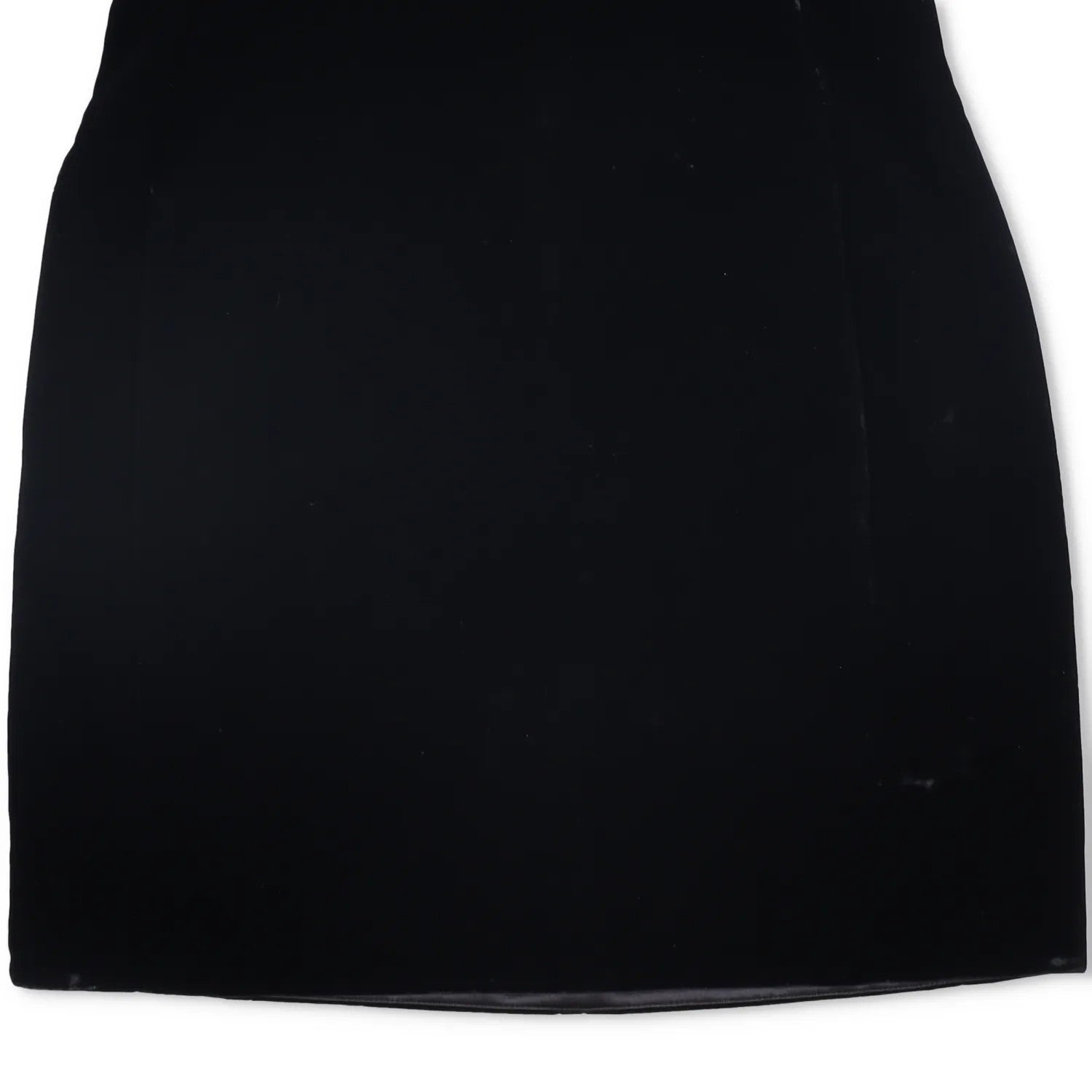SAINT LAURENT Womens Dress Mini Black Sweetheart Neck Diamante Velvet 34 RRP2840 — View 4