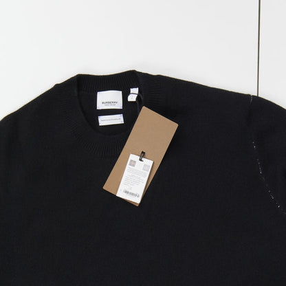 BURBERRY Womens Millfield Jumper EKD Black Crew Neck Pullover LS Size L RRP 950 — View 7