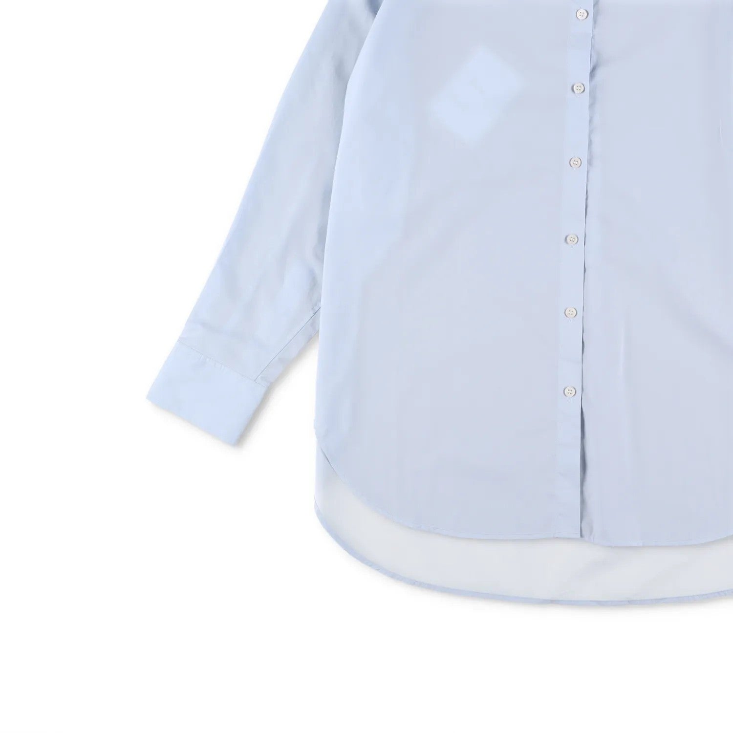 ACNE STUDIOS Womens Shirt Button-Up Collared Long Sleeve Blue Cotton 38 RRP 325 — View 3
