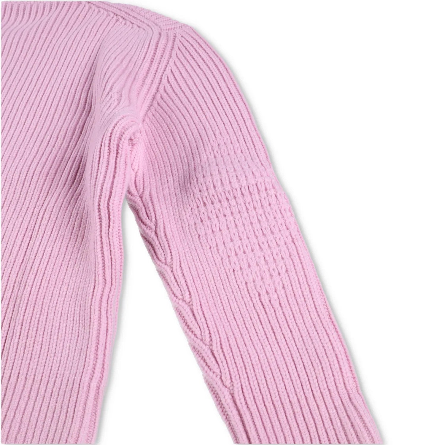 BOTTEGA VENETA Men Sweater Wool+Cashmere English Rib Knit Pink Jumper XL RRP1550 — View 6