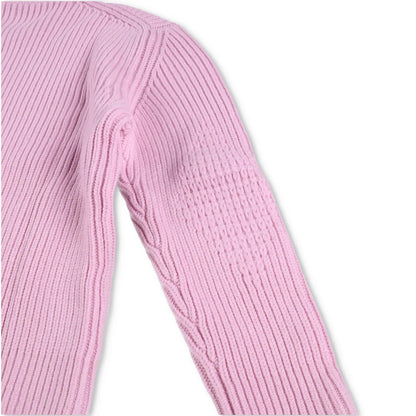 BOTTEGA VENETA Men Sweater Wool+Cashmere English Rib Knit Pink Jumper XL RRP1550 — View 6