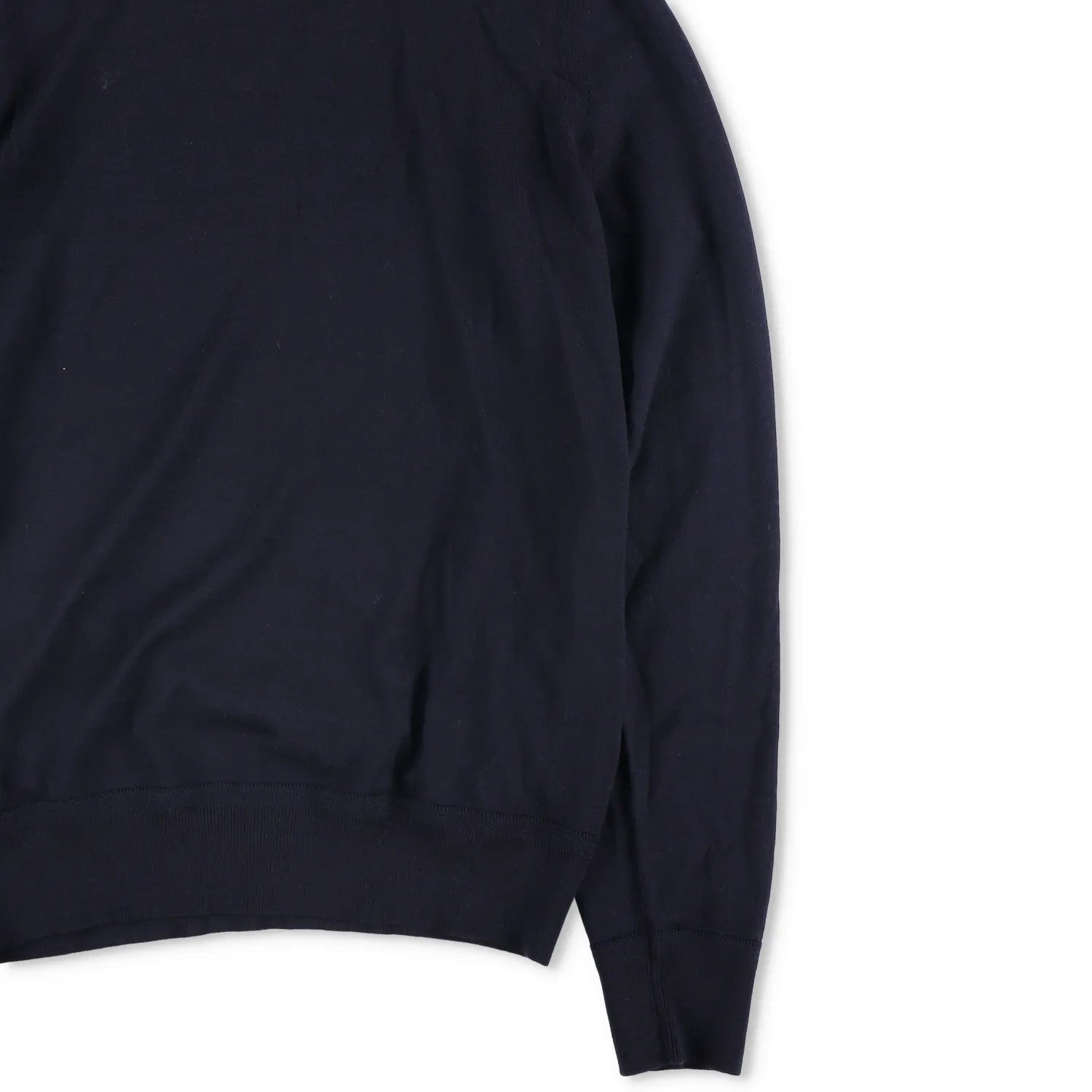 TOM FORD Mens Fine Gauge Merino Roll Neck Blue Turtleneck Jumper Size 48 RRP 930 — View 4
