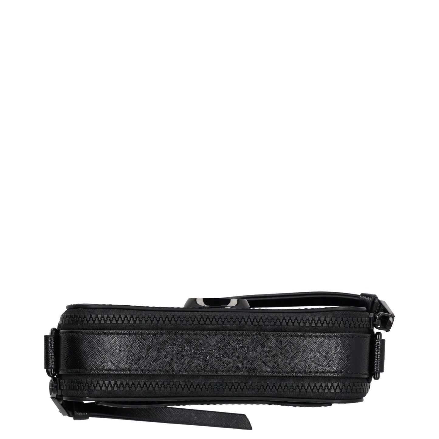 MARC JACOBS Womens Crossbody Handbag Black Leather Zip Closure M RRP 350 — View 7